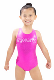 Basic Moves GY5743GY Youth Gymnastic - Metallic Foil Based Leotard
