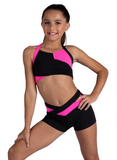 Danz N Motion 26308C Color Block Top