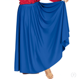 Eurotard 13778P Womens Plus Size Polyester Full Length Praise Skirt