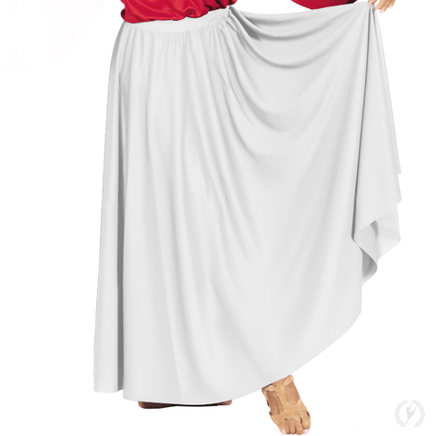 Eurotard 13778P Womens Plus Size Polyester Full Length Praise Skirt