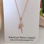 American Dance Supply ADS562 Ballerina Necklace