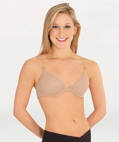 Clementine Apparel Big Girl Pull On Clear Elastic Detachable Straps Dance  Bra Unpadded : : Clothing, Shoes & Accessories