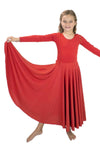 Basic Moves BM2235G Girls' Liturgical 540 Degree Skirt