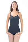 Basic Moves BM5614N Adult Microfiber Cami Leotard with Butterfly Back