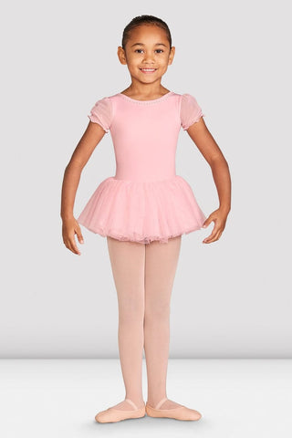 Bloch CL5542 Child Frill Sleeve Tutu Leotard