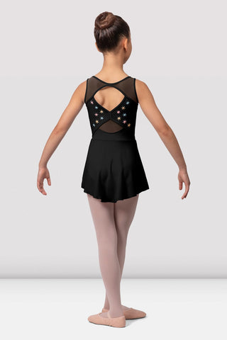 Bloch CL9645 Child Embroidered Skirted Leotard