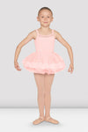 Bloch M1225C Mirella Heart Flock Mesh Panel Camisole Leotard (Child)