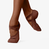 SoDanca SD16 Adult Bliss Canvas Ballet Shoe - Mocha