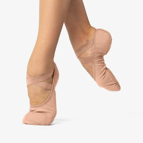 SoDanca SD16 Adult Bliss Canvas Ballet Shoe - Sand