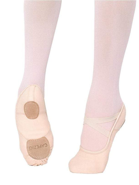 Capezio Women's Pink Canvas Hanami Ballet Shoes – Dancewear Inc.