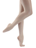 Capezio 1808C Children's Ultra Shimmery Footed Tight